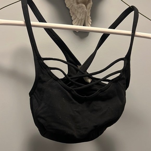 Athleta Strappy Sports Bra - Picture 1 of 4